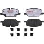 Raybestos EHT2314H Raybestos Element3 Hybrid Brake Pad Set