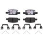 Raybestos EHT2370H Raybestos Element3 Hybrid Brake Pad Set