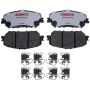 Raybestos EHT2375H Raybestos Element3 Hybrid Brake Pad Set
