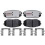 Raybestos EHT2398H Raybestos Element3 Hybrid Brake Pad Set