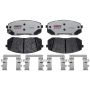 Raybestos EHT2400H Raybestos Element3 Hybrid Brake Pad Set