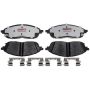 Raybestos EHT2436H Raybestos Element3 Hybrid Brake Pad Set
