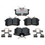 Raybestos EHT340AH Raybestos Element3 Hybrid Brake Pad Set
