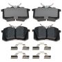 Raybestos EHT340H Raybestos Element3 Hybrid Brake Pad Set