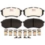 Raybestos EHT433AH Raybestos Element3 Hybrid Brake Pad Set