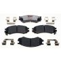 Raybestos EHT507H Raybestos Element3 Hybrid Brake Pad Set