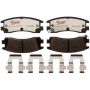Raybestos EHT508H Raybestos Element3 Hybrid Brake Pad Set