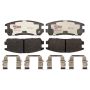 Raybestos EHT580H Raybestos Element3 Hybrid Brake Pad Set
