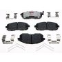 Raybestos EHT653H Raybestos Element3 Hybrid Brake Pad Set