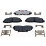 Raybestos EHT679H Raybestos Element3 Hybrid Brake Pad Set