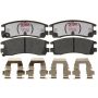Raybestos EHT698H Raybestos Element3 Hybrid Brake Pad Set