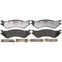 Raybestos EHT702AH Raybestos Element3 Hybrid Brake Pad Set