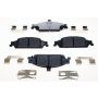 Raybestos EHT727H Raybestos Element3 Hybrid Brake Pad Set