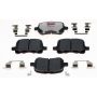 Raybestos EHT741H Raybestos Element3 Hybrid Brake Pad Set