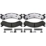 Raybestos EHT784H Raybestos Element3 Hybrid Brake Pad Set