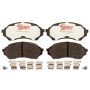Raybestos EHT798H Raybestos Element3 Hybrid Brake Pad Set