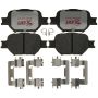 Raybestos EHT817H Raybestos Element3 Hybrid Brake Pad Set