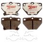 Raybestos EHT823H Raybestos Element3 Hybrid Brake Pad Set