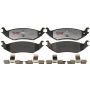 Raybestos EHT898H Raybestos Element3 Hybrid Brake Pad Set