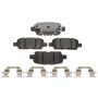 Raybestos EHT905H Raybestos Element3 Hybrid Brake Pad Set