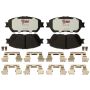 Raybestos EHT906AH Raybestos Element3 Hybrid Brake Pad Set