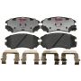 Raybestos EHT924H Raybestos Element3 Hybrid Brake Pad Set