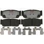 Raybestos EHT954H Raybestos Element3 Hybrid Brake Pad Set