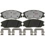 Raybestos EHT955H Raybestos Element3 Hybrid Brake Pad Set