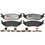 Raybestos EHT967H Raybestos Element3 Hybrid Brake Pad Set