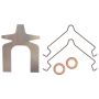 Raybestos FRC11245N Raybestos Element3 New Semi-Loaded Caliper & Bracket Assy