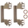 Raybestos FRC11406N Raybestos Element3 New Semi-Loaded Caliper & Bracket Assy