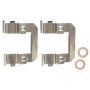Raybestos FRC11607C Raybestos R-Line Reman Semi-Loaded Coated Caliper & Bracket Assy