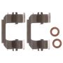 Raybestos FRC11754N Raybestos Element3 New Semi-Loaded Caliper & Bracket Assy