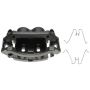 Raybestos FRC11793 Raybestos R-Line Reman Semi-Loaded Caliper & Bracket Assy