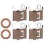 Raybestos FRC12023N Raybestos Element3 New Semi-Loaded Caliper & Bracket Assy