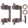 Raybestos FRC12079C Raybestos R-Line Reman Semi-Loaded Coated Caliper & Bracket Assy