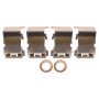 Raybestos FRC12595C Raybestos R-Line Reman Semi-Loaded Coated Caliper & Bracket Assy