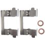 Raybestos FRC12740N Raybestos Element3 New Semi-Loaded Caliper & Bracket Assy