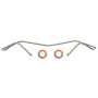 Raybestos FRC12745C Raybestos R-Line Reman Semi-Loaded Coated Caliper & Bracket Assy