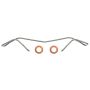 Raybestos FRC12745N Raybestos Element3 New Semi-Loaded Caliper & Bracket Assy
