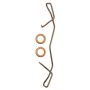 Raybestos FRC12807C Raybestos R-Line Reman Semi-Loaded Coated Caliper & Bracket Assy