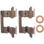 Raybestos FRC12825C Raybestos R-Line Reman Semi-Loaded Coated Caliper & Bracket Assy
