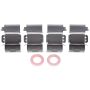 Raybestos FRC12883C Raybestos R-Line Reman Semi-Loaded Coated Caliper & Bracket Assy