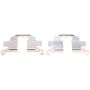 Raybestos FRC12902N Raybestos Element3 New Semi-Loaded Caliper & Bracket Assy