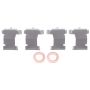 Raybestos FRC12915C Raybestos R-Line Reman Semi-Loaded Coated Caliper & Bracket Assy