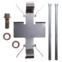Raybestos FRC13173C Raybestos R-Line Reman Semi-Loaded Coated Caliper & Bracket Assy
