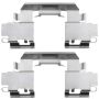 Raybestos FRC13446N Raybestos Element3 New Semi-Loaded Caliper & Bracket Assy