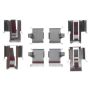 Raybestos H15636A Raybestos R-Line Disc Brake Hardware Kit