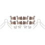 Raybestos H15719A Raybestos R-Line Disc Brake Hardware Kit
