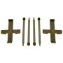 Raybestos H18067A Raybestos R-Line Disc Brake Hardware Kit